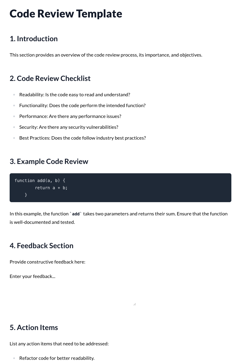 Code Reviews