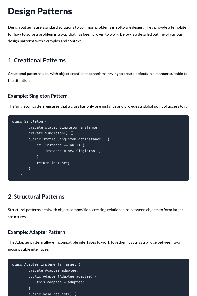 Design Patterns