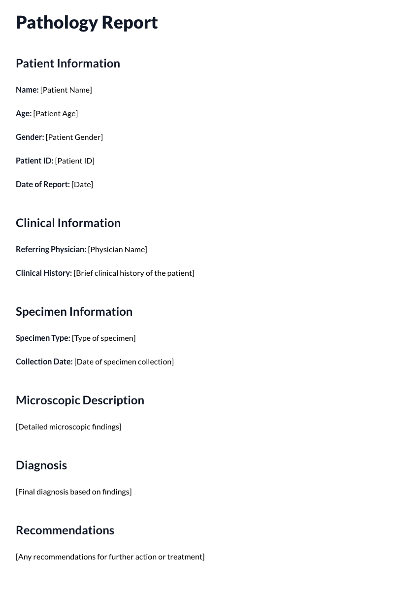 Pathology Reports