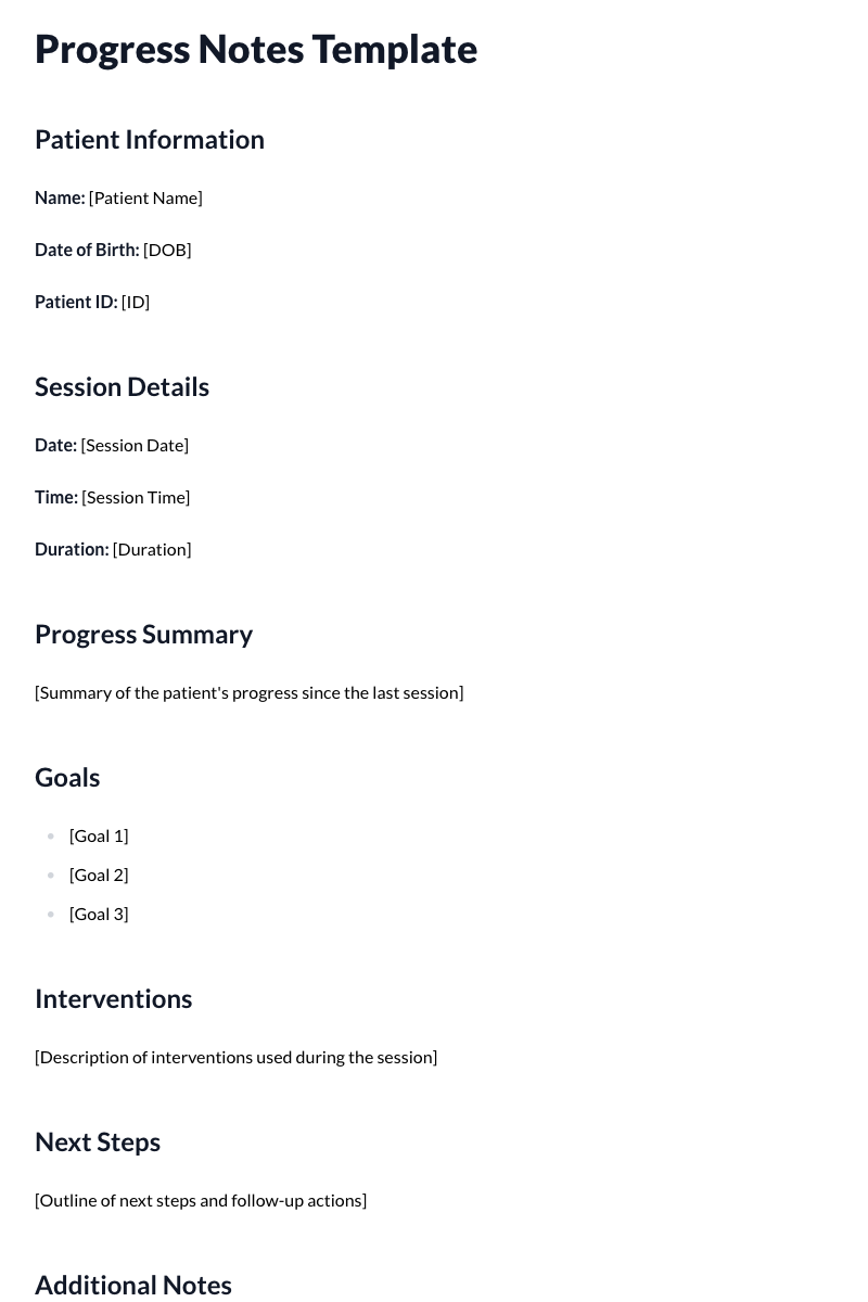 Progress Notes