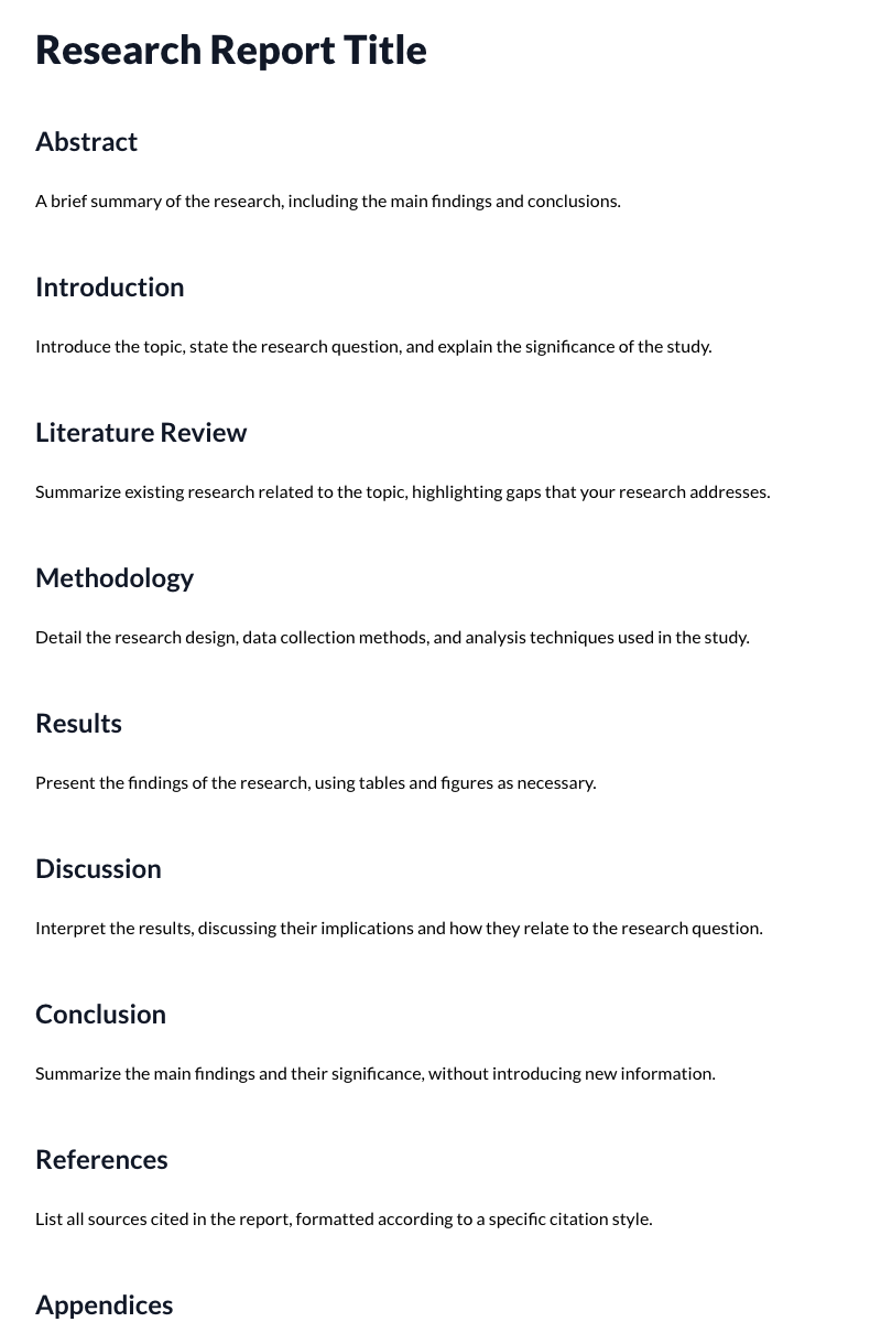 Research Report