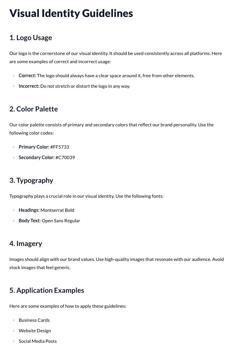 Visual Identity Guidelines