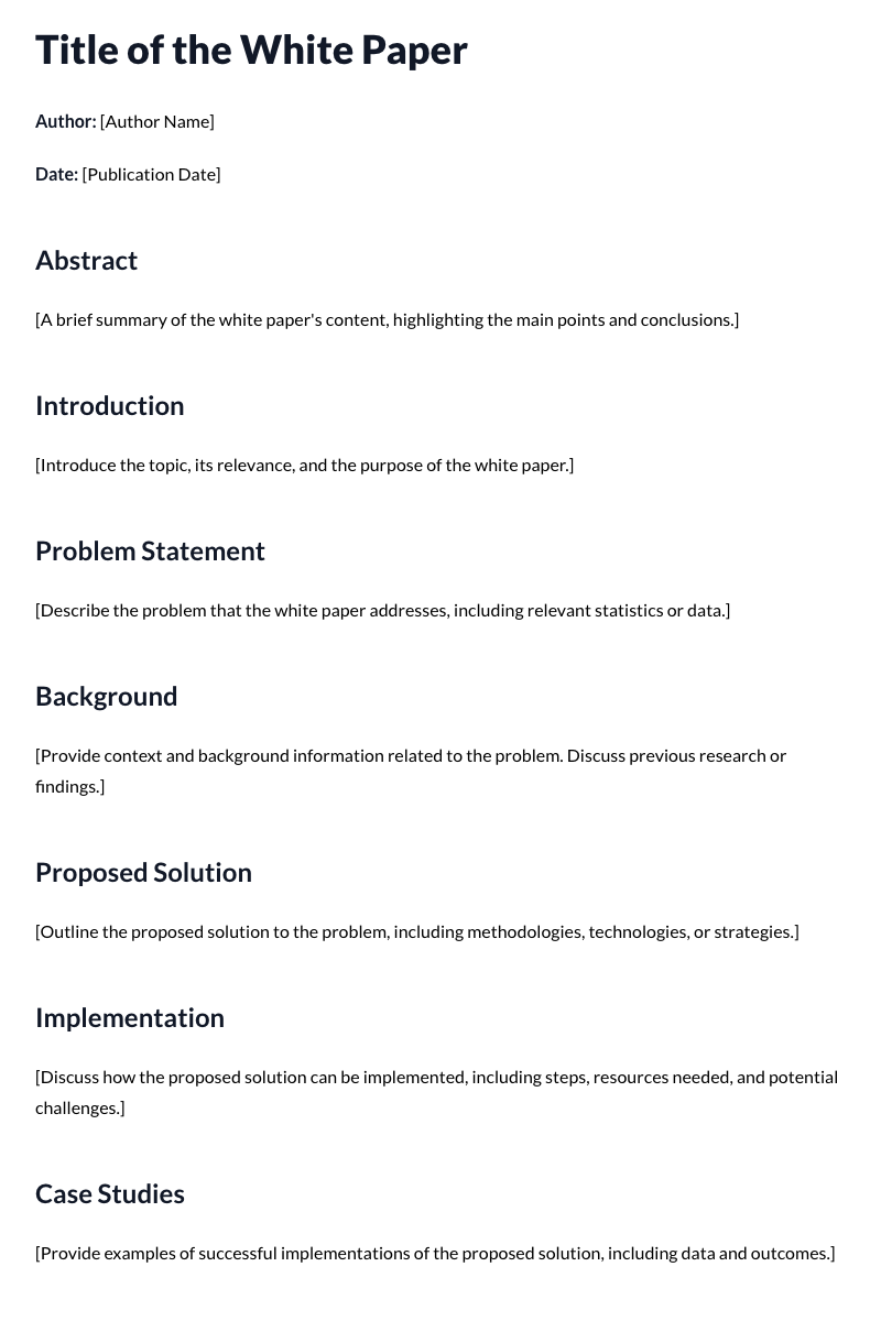 White Paper